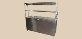 Manufacturers Exporters and Wholesale Suppliers of Pick up Counter with Bain Marrie Vadodara Gujarat